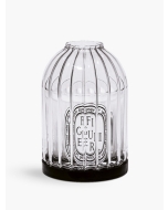 竖纹玻璃烛罩 L